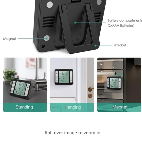 Wireless digital freezer thermometer with Wireless sensors (6) - Picture 10 of 10